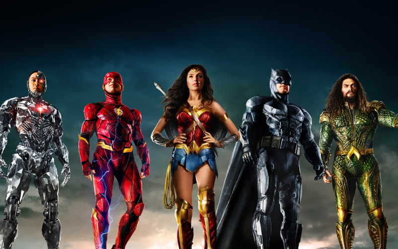 Ben Affleck, Ray Fisher, Movie, Jason Momoa, Flash, Justice League (2017), Ezra Miller, Cyborg (DC Comics), Batman, Gal Gadot, Aquaman, 4K, Wonder Woman