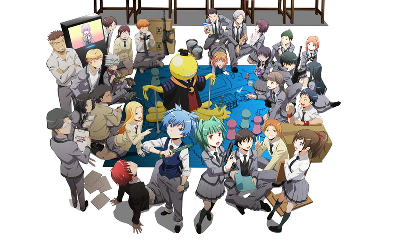 Hinata Okano, connection, togetherness, technology, holding, Sumire Hara, large group of people, Kōki Mimura, Kōtarō Takebayashi, 720P, Koro-sensei, Rio Nakamura