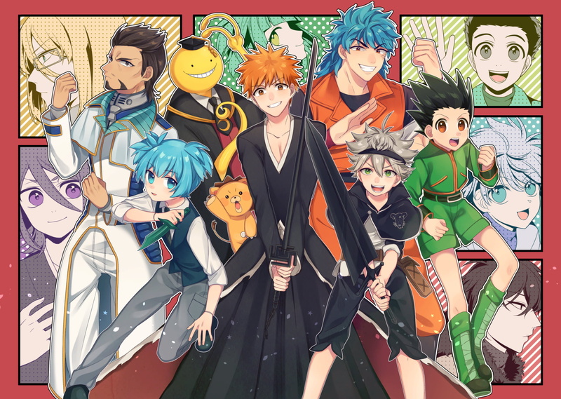 1080P, Anime, Gon Freecss, variation, human representation, Toriko (Toriko), women, Assassination Classroom, Koro-sensei, arts culture and entertainment