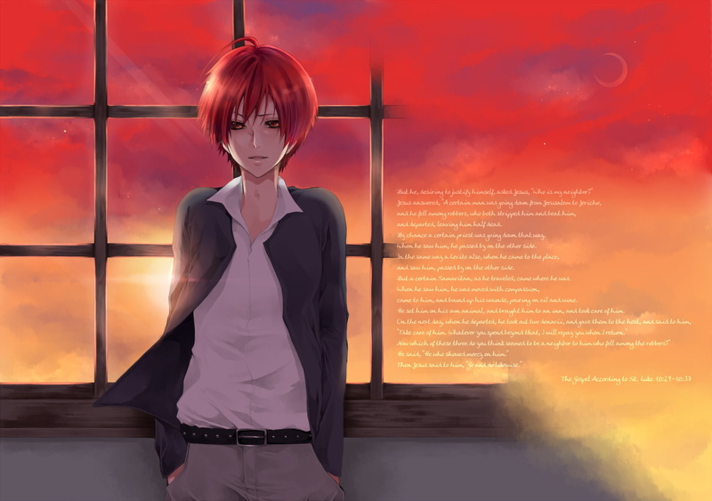 Anime, 1080P, Karma Akabane, Assassination Classroom