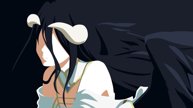 illuminated, Anime, nature, creativity, men, studio shot, abstract, technology, 1080P, Minimalist, clothing, night, adult, emotion, Overlord, black background