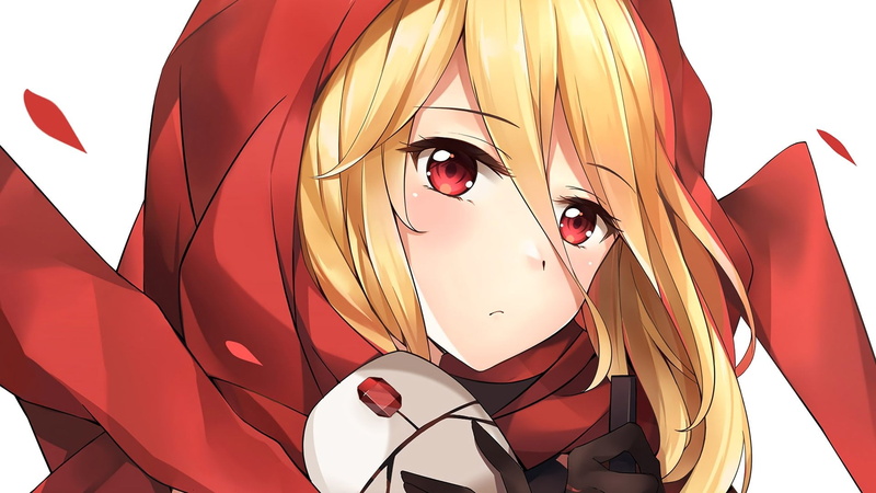 Girl, representation, no people, reflection, close-up, Overlord, celebration, human representation, red, decoration, creativity, day, 1080P, Evileye (Overlord)