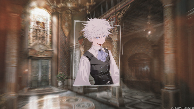 anime, 4K, Hunter x Hunter, Killua Zoldyck, anime boys, picture-in-picture