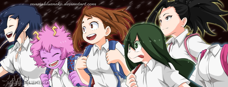 Toru Hagakure, My Hero Academia, Ochaco Uraraka, Tsuyu Asui, Anime, Kyoka Jiro, Momo Yaoyorozu, 1080P, Mina Ashido