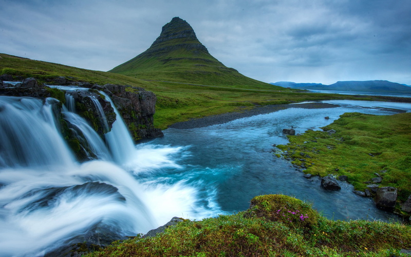 tranquility, wa, no people, outdoors, beauty in nature, plant, sky, mountain, water, flowing, hills, flowing water, land, idyllic, scenery, river, scenics - nature