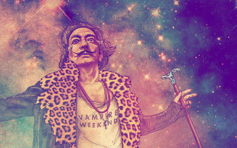 Space, Nebula, Stars, Artistic, 1080P, Salvador Dali, People, Psychedelic, Sci Fi, Trippy