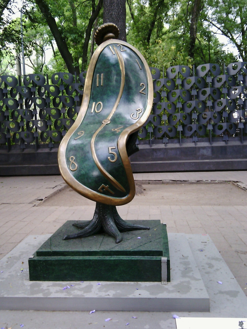 salvador dali, park - man made space, outdoors, surrealism, plant, Paseo De La Reforma, tourism, perspective, green color, 2K, design, culture, architecture