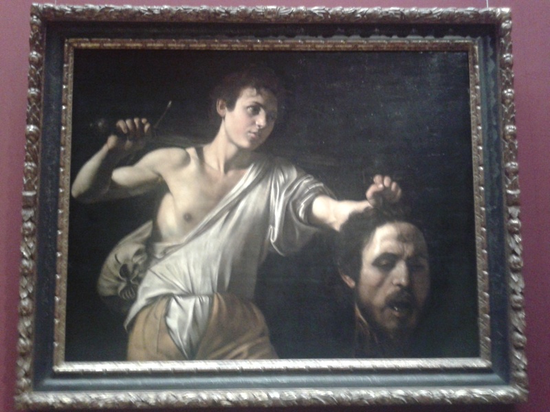 holding, indoors, looking at camera, young women, picture frame, adult, beautiful woman, arts culture and entertainment, reflection, caravaggio, women