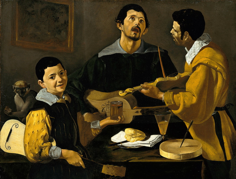 2K, Diego Velazquez, genre, picture, Three Musicians