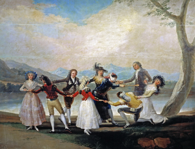 Francisco Goya, 1080P, genre, landscape, picture, Play hide and seek