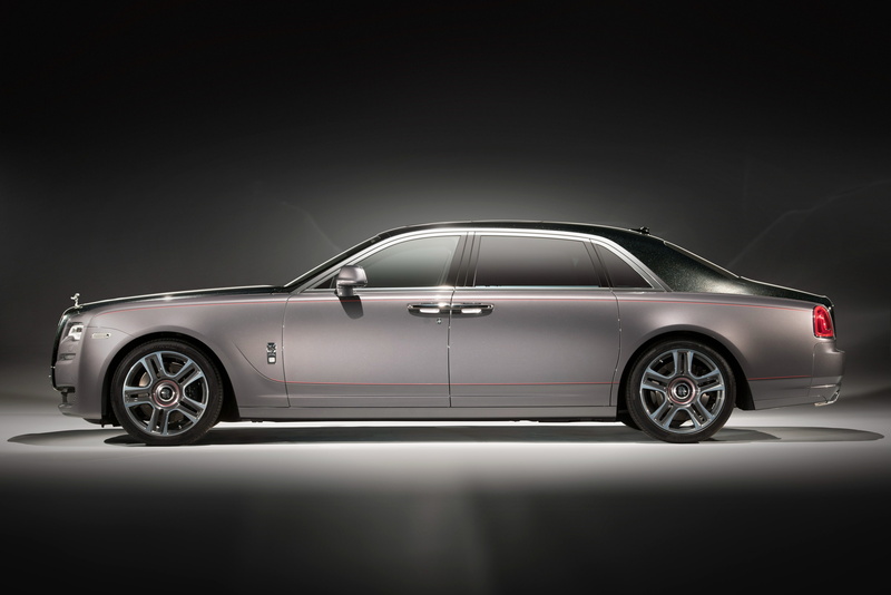 4K, 4K, Rolls Royce Ghost Extended Wheelbase, 2017
