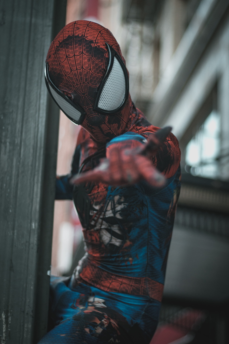 one Person, sport, movie, indoors, muscular Build, man, exercising, competitive Sport, spiderman, marvel, spider, dressing up, outdoors, 5K, equipment