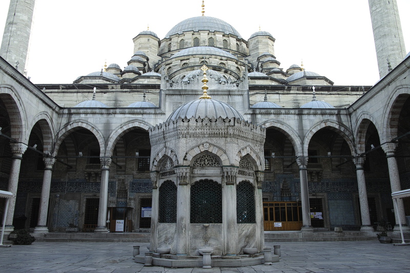islam, tourism, 4K, dome, courtyard, cami, travel, arch, aesthetics, outdoors, prayer, city, worship, istanbul, ornate, architecture, high, no people
