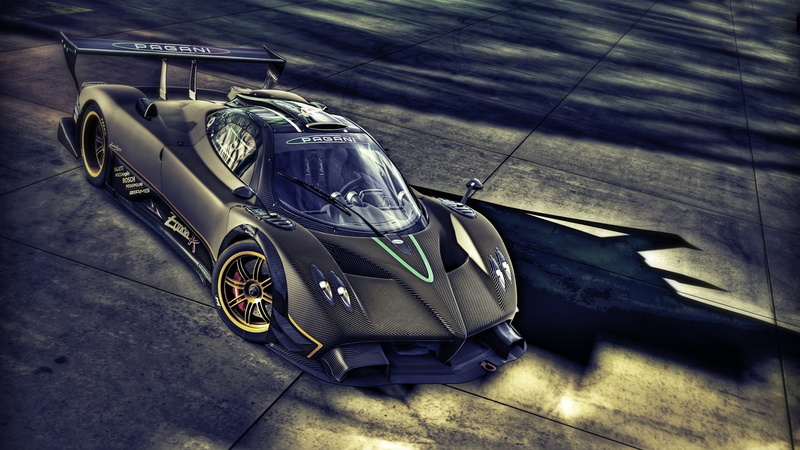 zonda, r, Pagani, Supercar, 1080P