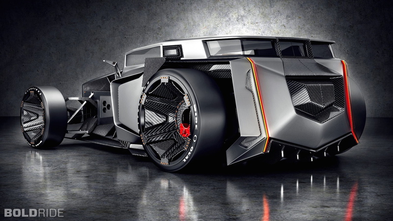Lamborghini, car, carbon fiber, digital art, 1080P, supercars