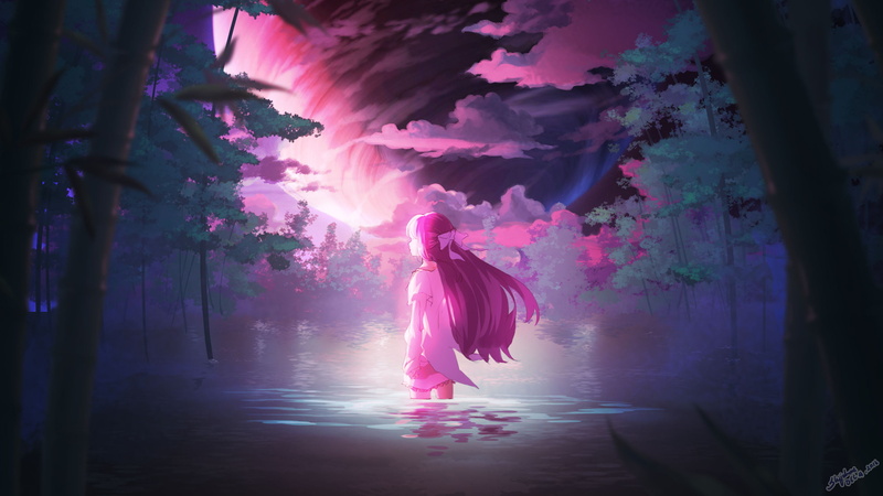Porter Robinson, anime girls, artwork, illusion, EDM, 2K, digital art