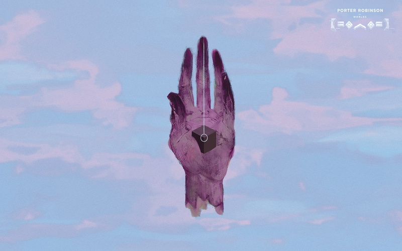 digital art, drawing, 1080P, Porter Robinson