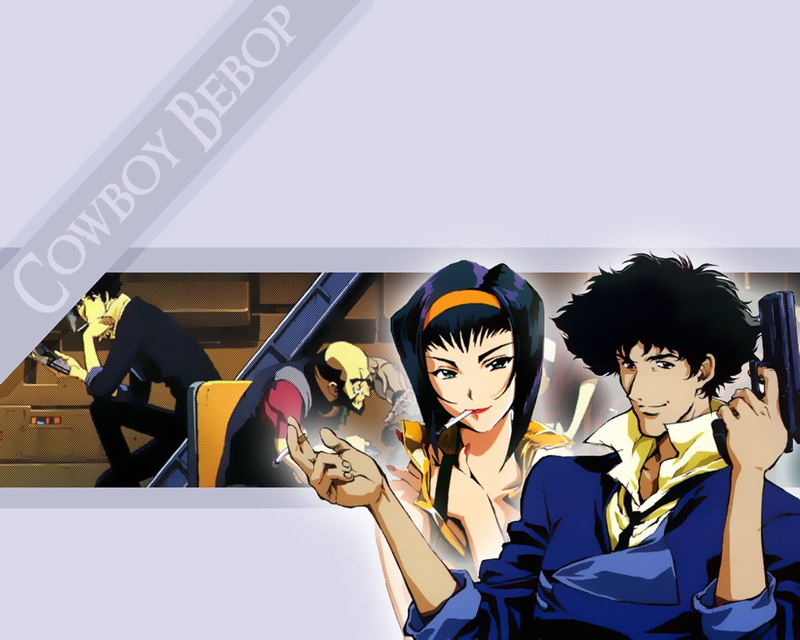 720P, Anime, Spike Spiegel, Cowboy Bebop, Faye Valentine