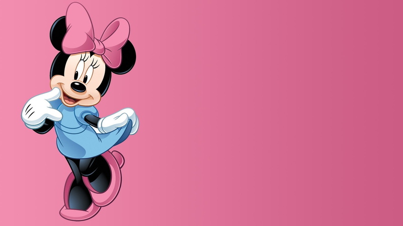 pink color, studio shot, technology, listening, child, copy space, adult, young adult, 1080P, minnie mouse best, positive emotion, indoors, music, colored background