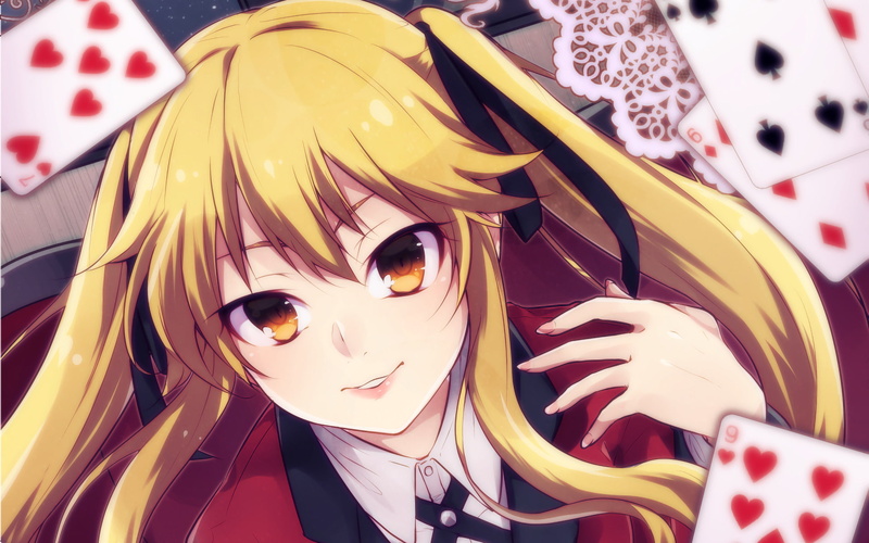 1080P, Meari Saotome, Anime, Kakegurui