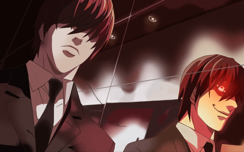 art, x, yagami, 1080P, death, Yagami Light, hd, note, anime, light, death note