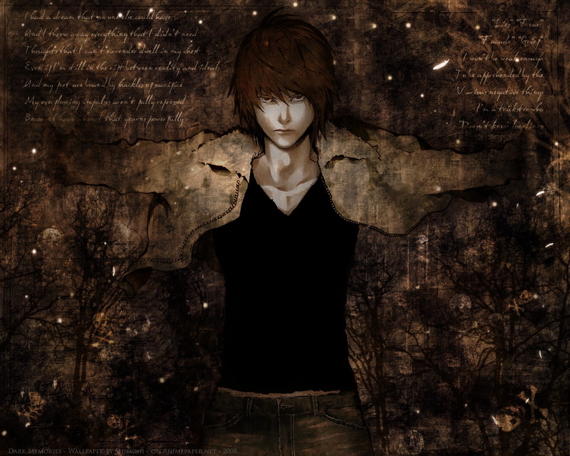 Yagami Light, light, death, death note, x, 720P, anime, note, art, hd, yagami