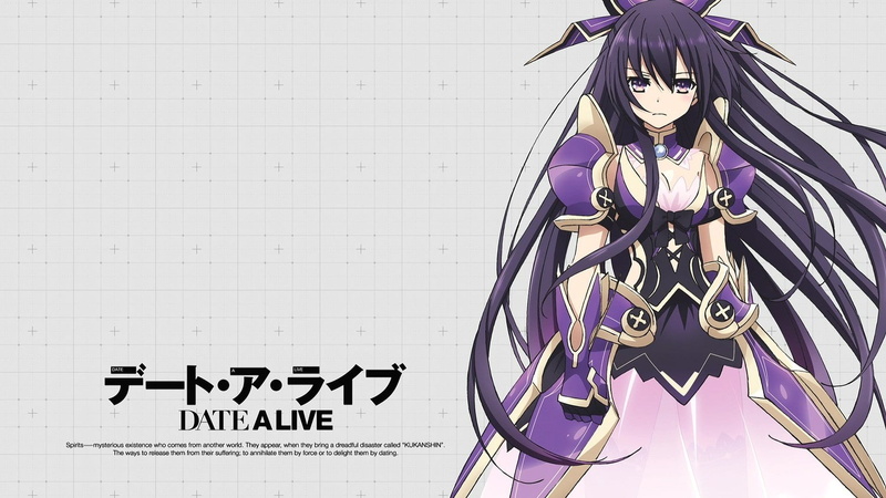 anime, 720P, Yatogami Tohka, Date A Live, anime girls