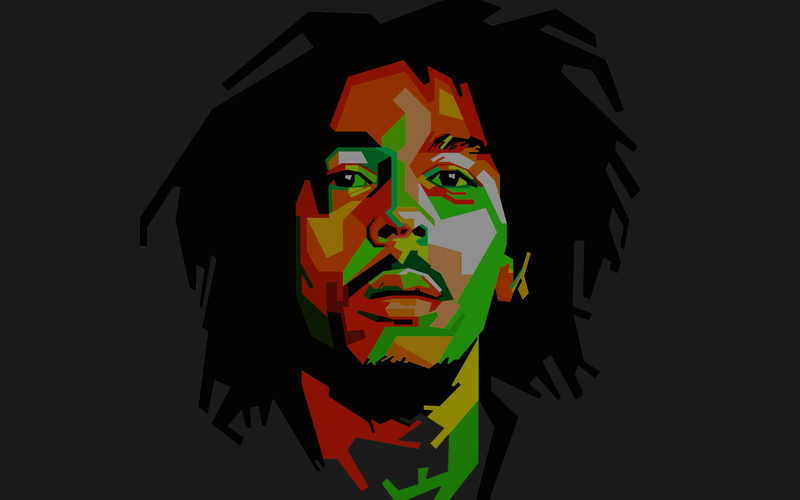 creativity, halloween, multi colored, celebration, art, bob, front view, 4K, reggae, indoors, dark, cut out, art and craft, human face, human representation