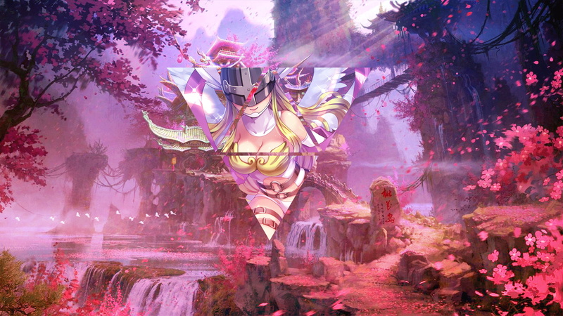 anime girls, Angel I, 1080P, angewomon, Digimon, anime, Platinum Conception s