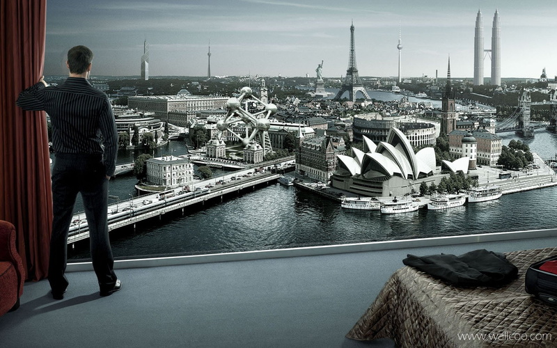 720P, Platinum Conception s, men, Photoshop, cityscape