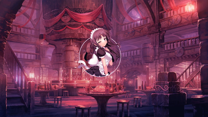 digital art, maid outfit, Photoshop, picture-in-picture, Platinum Conception s, anime, maid, anime girls, 1080P