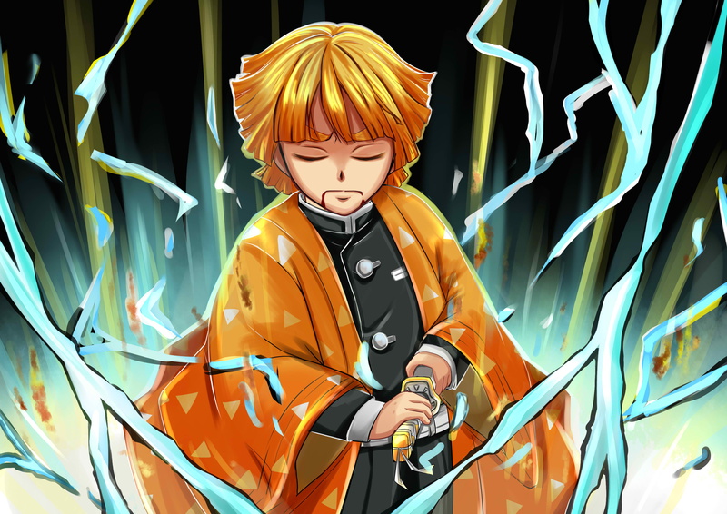 Zenitsu Agatsuma, Anime, Demon Slayer: Kimetsu no Yaiba, 2K