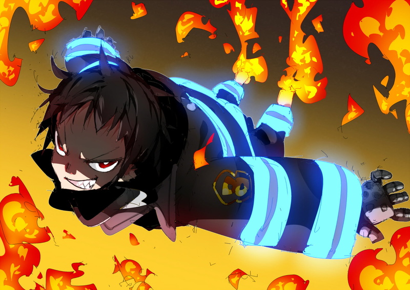 1080P, Anime, Fire Force, Shinra Kusakabe