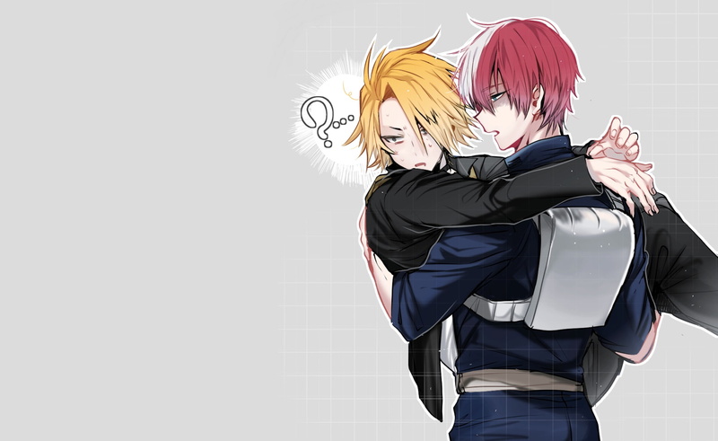 1080P, Anime, Denki Kaminari, My Hero Academia, Shouto Todoroki