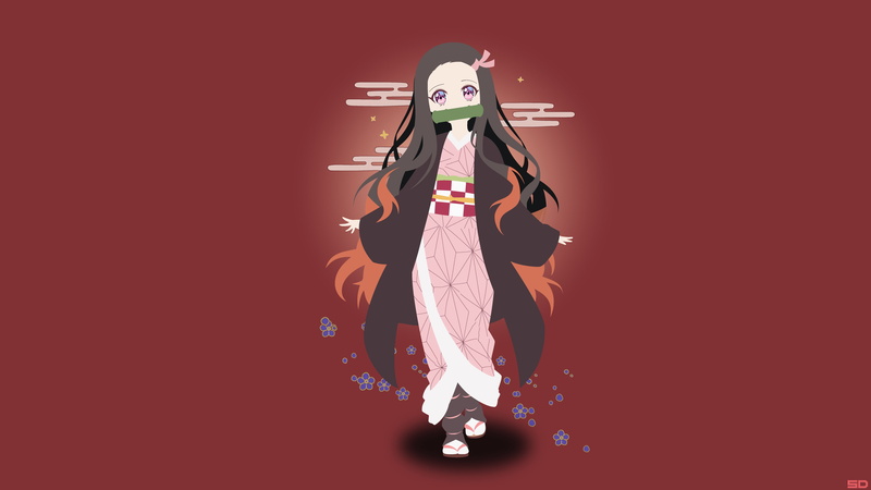Anime, 4K, Demon Slayer: Kimetsu no Yaiba, Nezuko Kamado