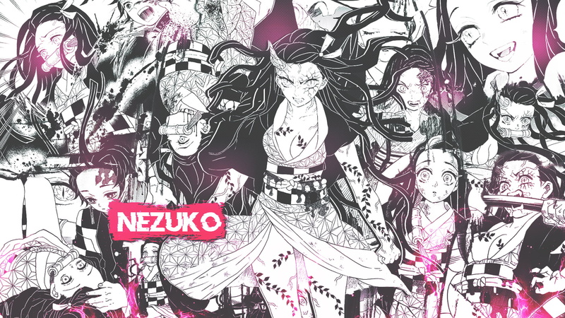 Kimetsu no Yaiba, anime, Kamado Nezuko, Nezuko, anime girls, 1080P