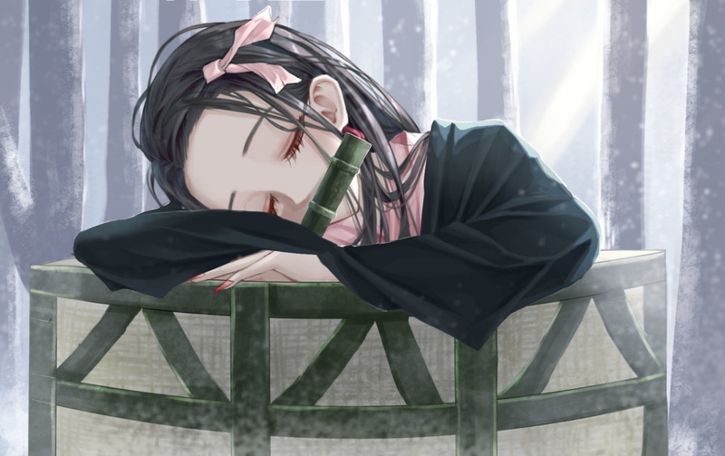 Anime, Demon Slayer: Kimetsu no Yaiba, 1080P, Nezuko Kamado