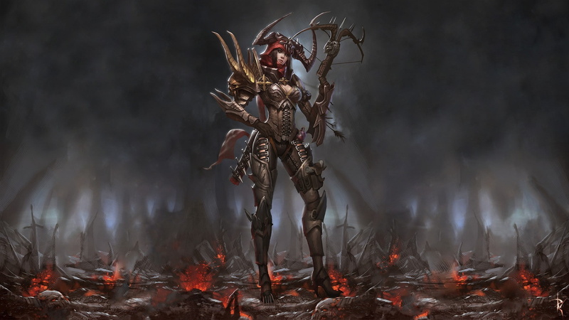 1080P, Demon Hunter, Diablo III