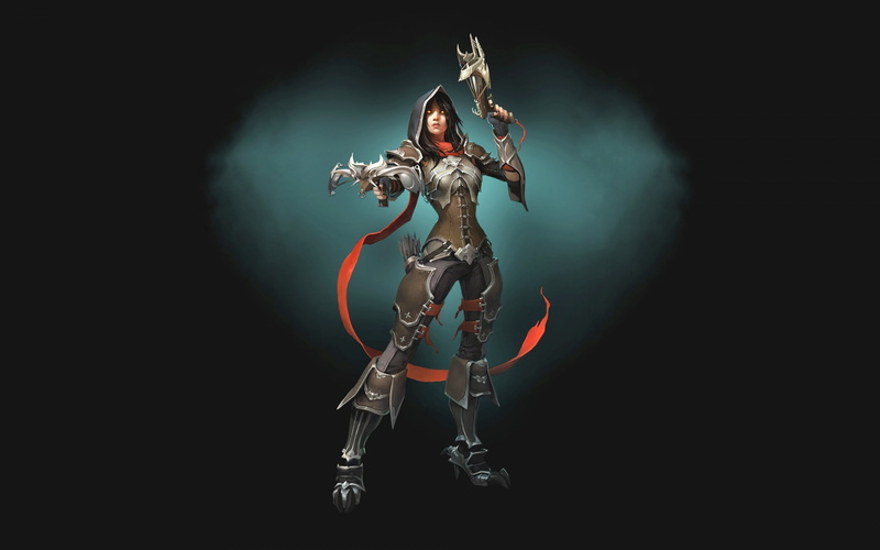 hunter, demon, 2K, diablo, demon hunter