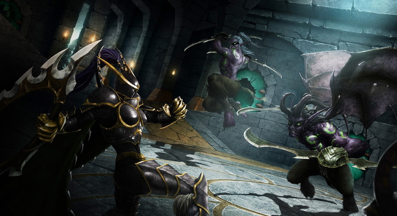 wow, Demon Hunter, Night elf, application, screenshot, Warcraft, World of Warcraft, game, Demon, 1080P, illidan stormrage, art