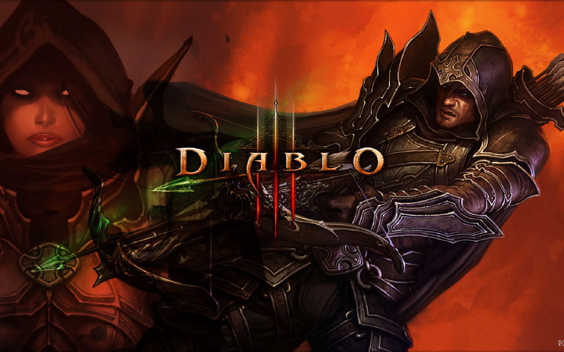 hunters, demon, 1080P, diablo