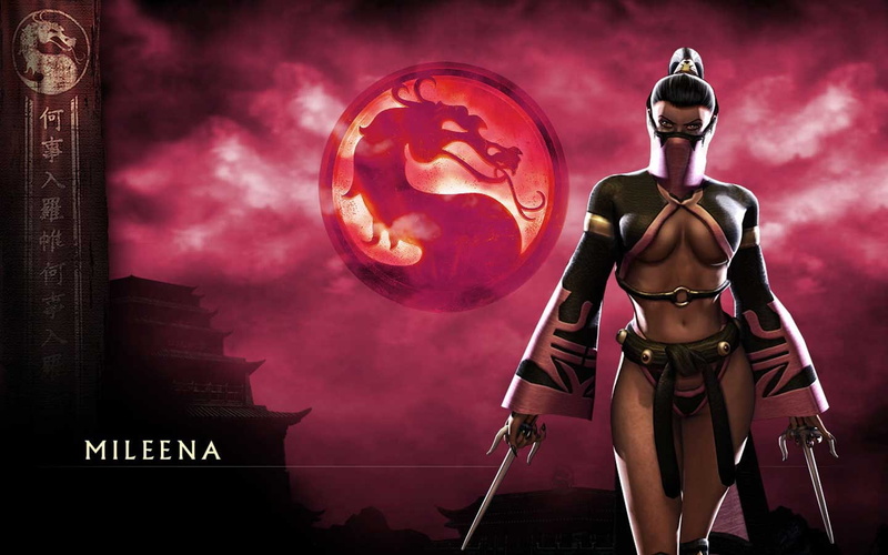 art, mortal, video, Mileena, games, deception, kombat, hd, 720P