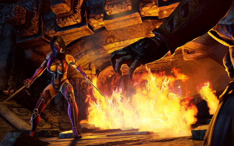 Mortal Kombat, video games, 1080P, Mileena