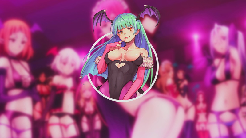 succubus, anime, anime girls, Morrigan, 1080P