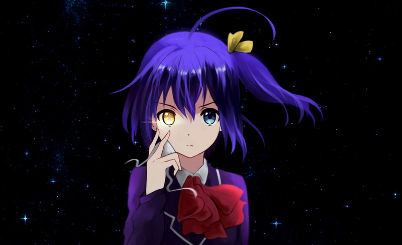 Heterochromia, Love, Chunibyo and Other Delusions, 1080P, Rikka Takanashi, Anime