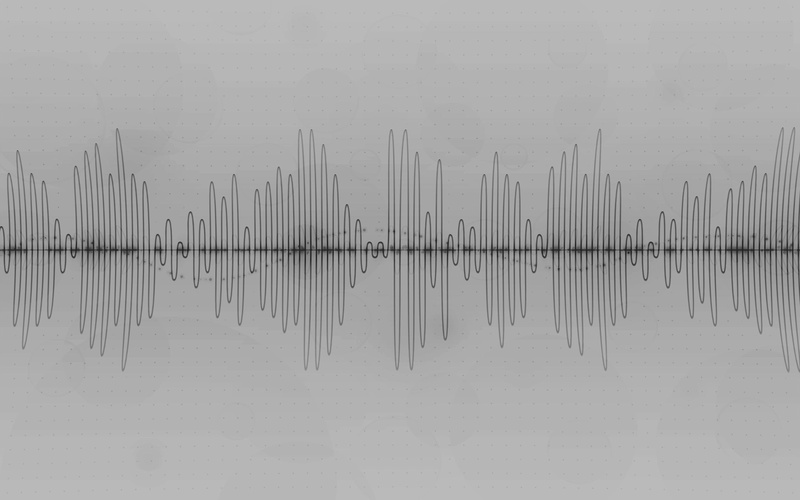 sound waves, 2K, waves, sound, greyscale