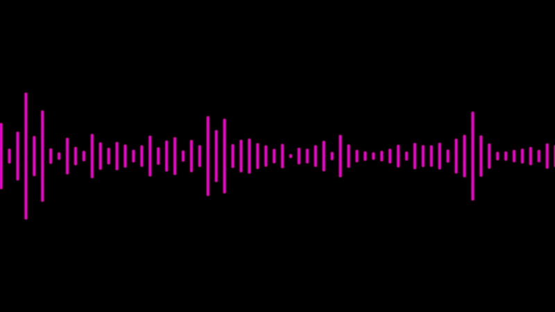 sound, simple, purple, minimalism, 1080P, simple background, sound wave, lines, digital art, music, black background