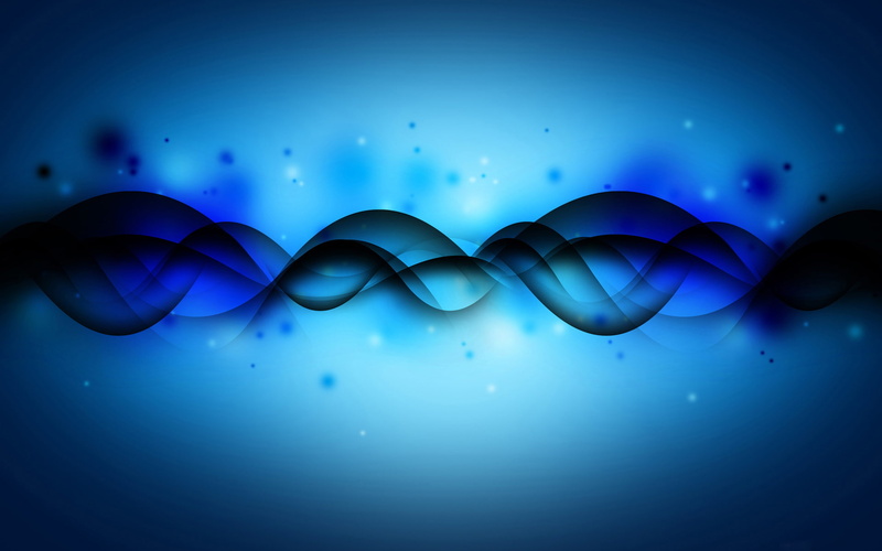 wave, abstract, 3D, Abstract 3D, 1080P, sound, blue, waves
