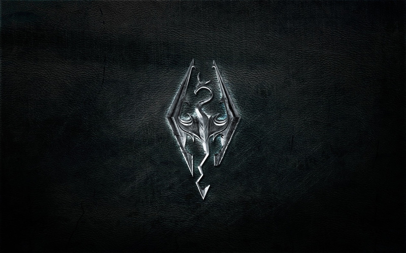 art and craft, minimalism, black color, emotion, silver, indoors, still life, creativity, dark, 1080P, black background, The Elder Scrolls V: Skyrim, no people