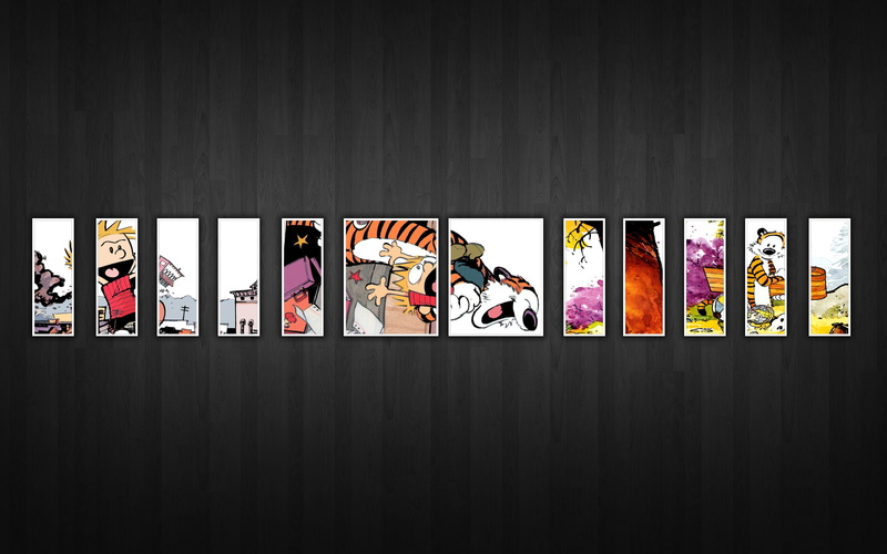 cartoon/comic, hd, 1080P, calvin, and, hobbes, wood